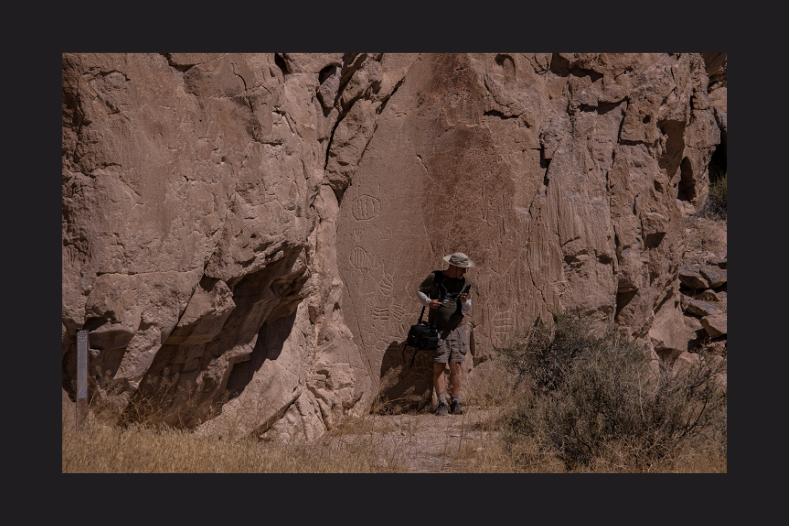 capturing sound at the rock writings